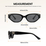 Cat Eye Plastic UV400 Protection Women Sunglasses 1147