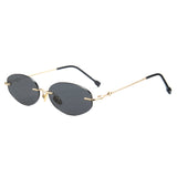 Cyxus Metal Retro Non-Polarized Sunglasses 1254