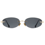 Cyxus Metal Retro Non-Polarized Sunglasses 1254