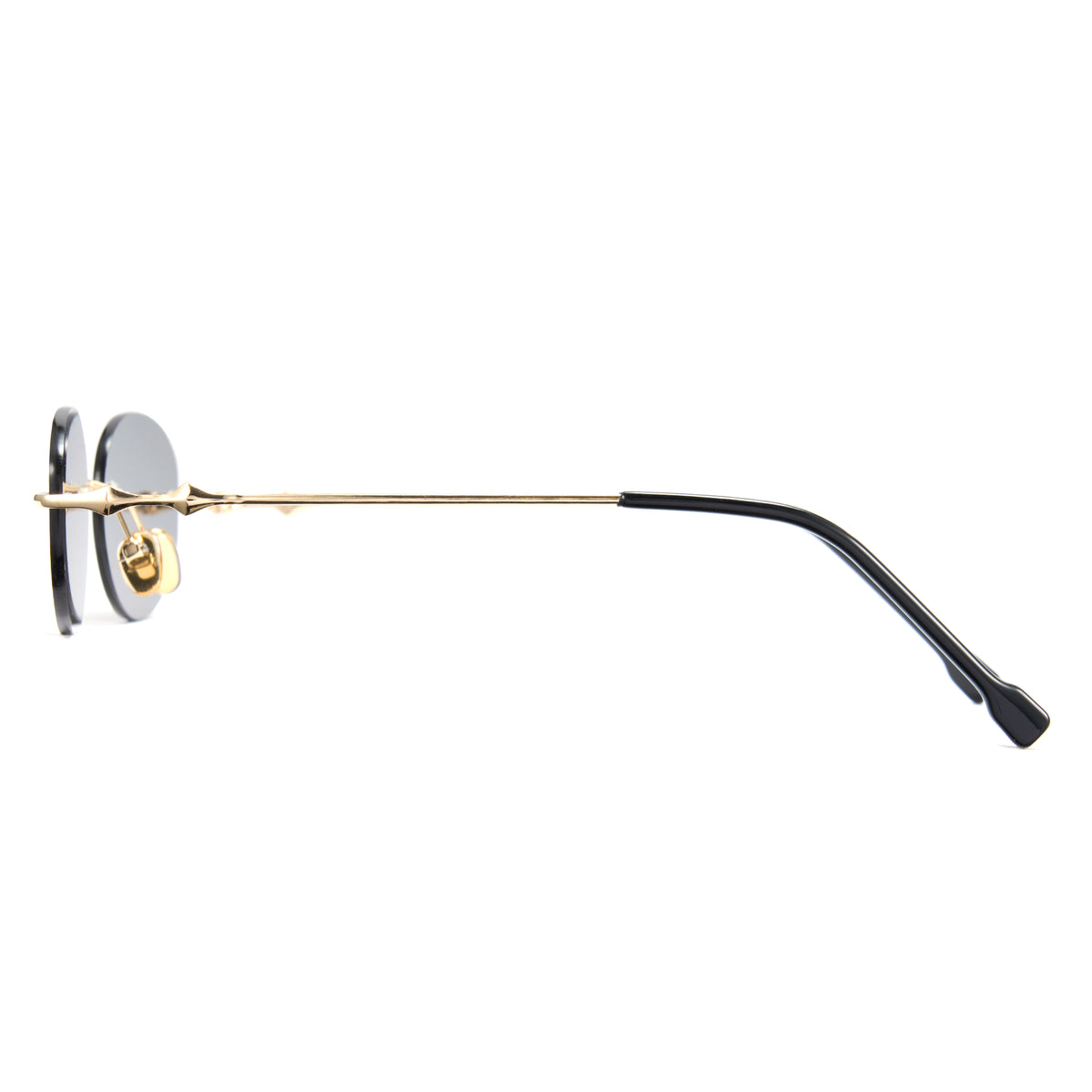 Cyxus Metal Retro Non-Polarized Sunglasses 1254