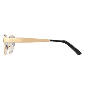 Cyxus Metal Cat Eye Non-Polarized Sunglasses 1327
