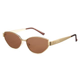 Cyxus Metal Cat Eye Non-Polarized Sunglasses 1327