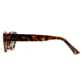 Cat Eye Sunglasses for Women | Lightweight TR90 Frame UV400 Protection Retro Vintage Sun Glasses