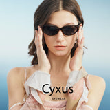 Cat Eye Sunglasses for Women | Lightweight TR90 Frame UV400 Protection Retro Vintage Sun Glasses