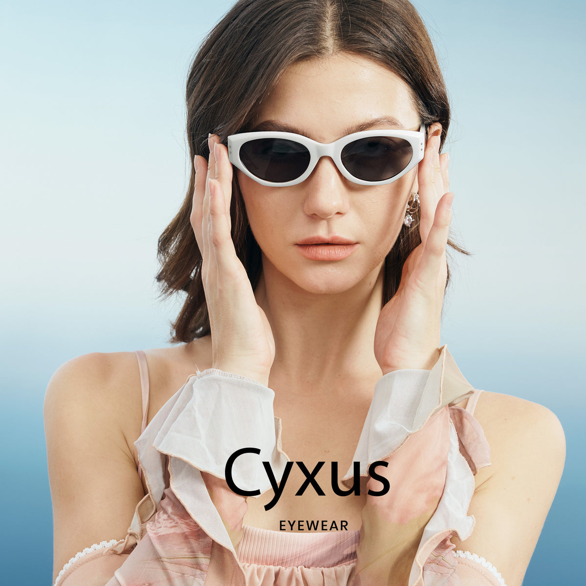 Cat Eye Sunglasses for Women | Lightweight TR90 Frame UV400 Protection Retro Vintage Sun Glasses