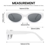 Non-Polarized Cat Eye Sunglasses - 1349