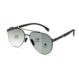 Photochromic Double Bridge Aviator Sunglasses – 1396