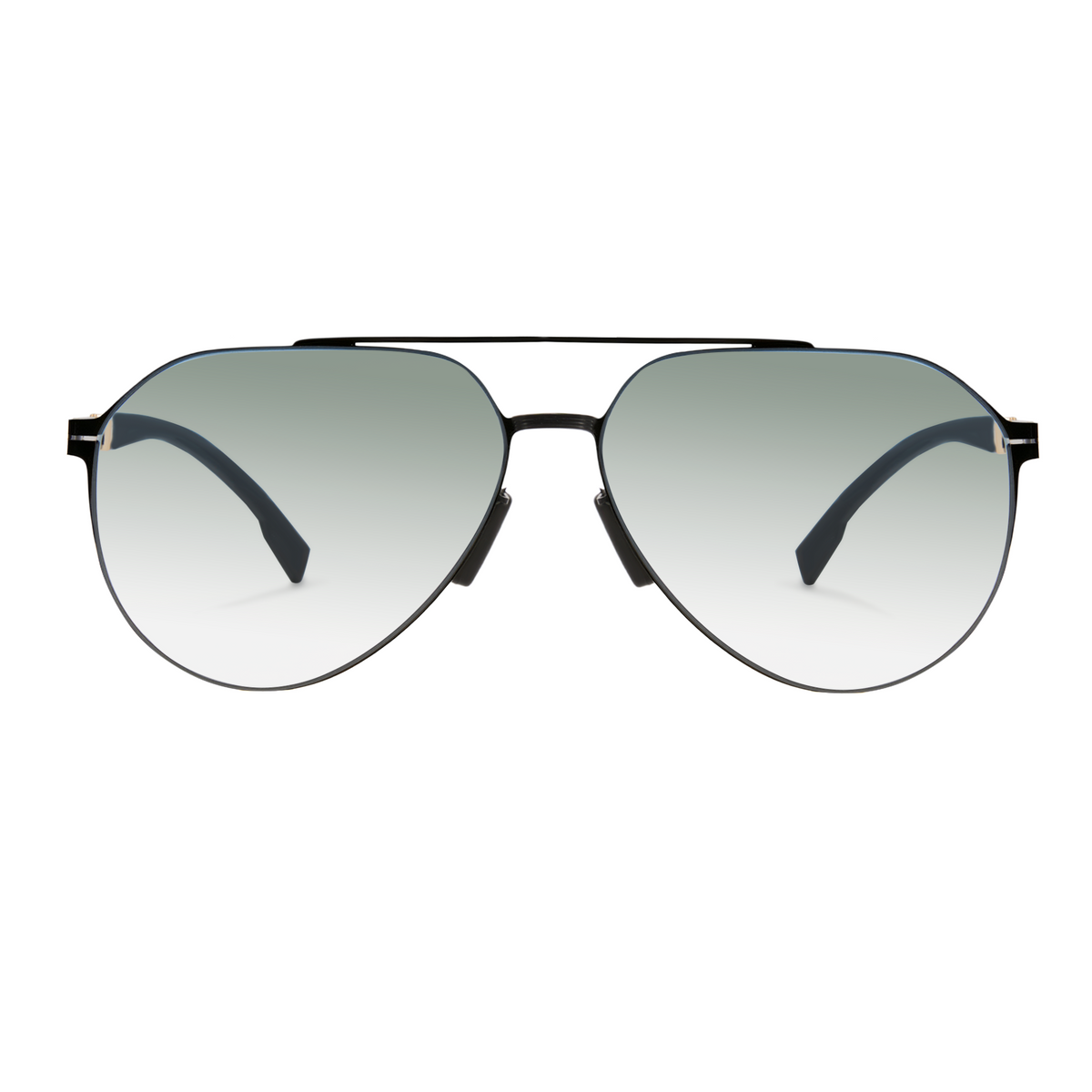 Photochromic Double Bridge Aviator Sunglasses – 1396