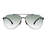 Photochromic Double Bridge Aviator Sunglasses – 1396