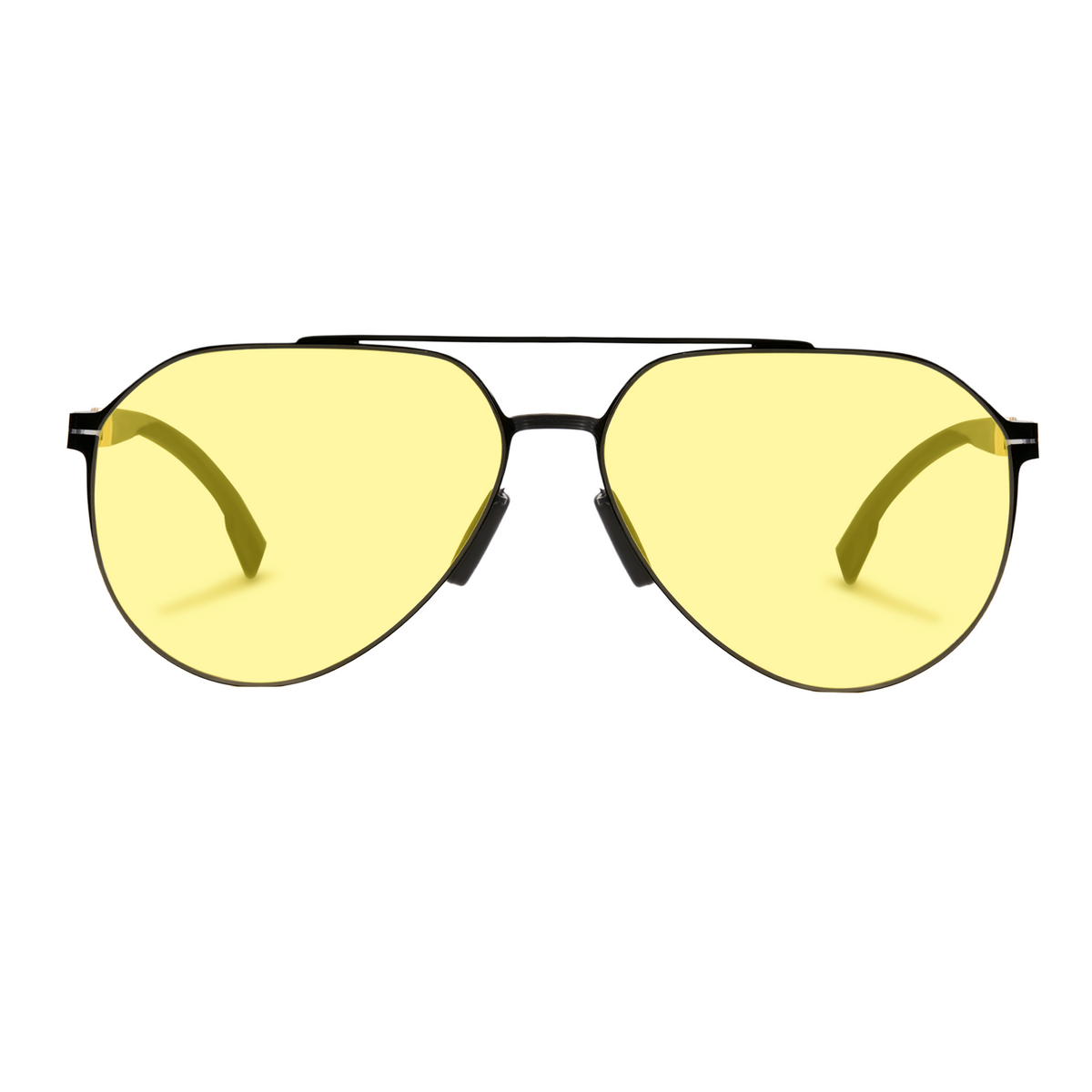 Photochromic Double Bridge Aviator Sunglasses – 1396