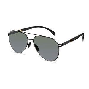 Photochromic Double Bridge Aviator Sunglasses – 1396