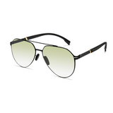 Photochromic Double Bridge Aviator Sunglasses – 1396