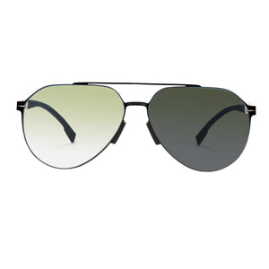 Photochromic Double Bridge Aviator Sunglasses – 1396