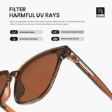 Cyxus Square UV400 Protection Polarized Sunglasses 1711