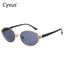 Cyxus Oval Retro Trendy Non Polazrized Sunglasses 1326