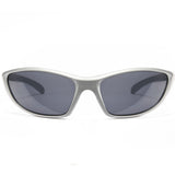 Y2K Style Matte Silver Non-polarized Sunglasses