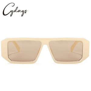 Cydays Trendy Square and Rectangle Sunglasses Cool Women UV 400 Protection Shades Designer Style