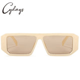 Cydays Trendy Square and Rectangle Sunglasses Cool Women UV 400 Protection Shades Designer Style