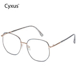 Cyxus Blue Light Blocking Photochromic Lens Large Frame Glasses 8261
