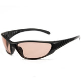 Y2K Style Brown Non-polarized Fashion Sunglasses