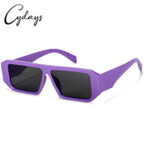 Cydays Trendy Square and Rectangle Sunglasses Cool Women UV 400 Protection Shades Designer Style