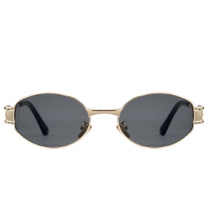 Oval Gold Sunglasses - 1362