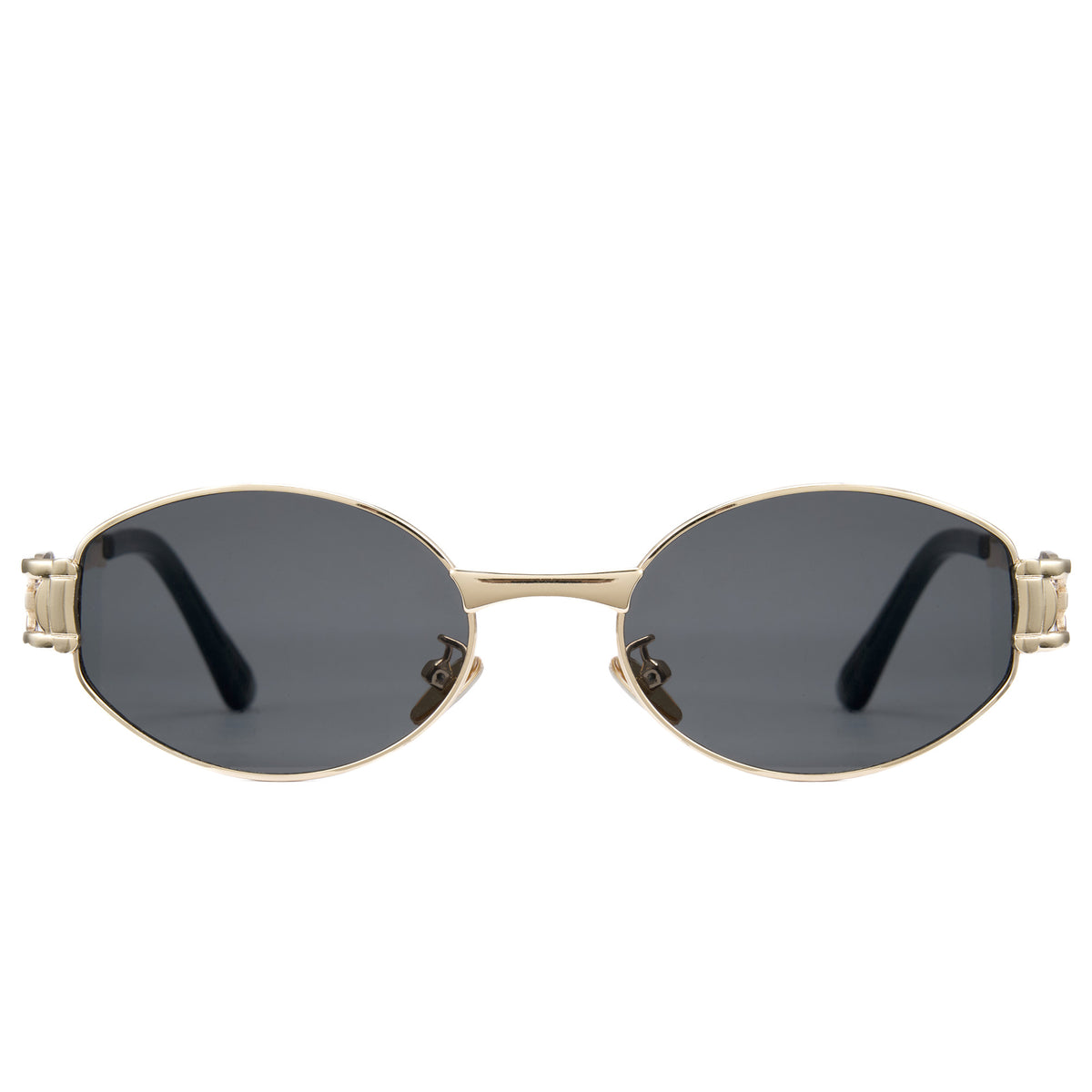 Oval Gold Sunglasses - 1362