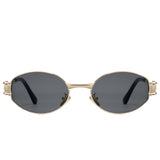Oval Gold Sunglasses - 1362