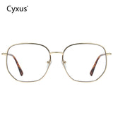 Cyxus Blue Light Blocking Photochromic Lens Large Frame Glasses 8261
