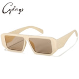 Cydays Trendy Square and Rectangle Sunglasses Cool Women UV 400 Protection Shades Designer Style