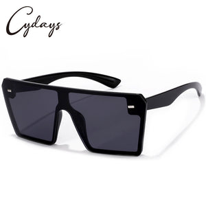 Cydays Square Square Experize Sunglasses كهدية 2024 ، إطارًا كبيرًا عصريًا للنساء والرجال ، غير مستقطب ودائم لظلال الحماية للأشعة فوق البنفسجية بنسبة 100 ٪ CD1003