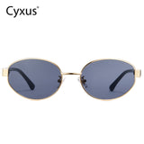 Cyxus Oval Retro Trendy Non Polazrized Sunglasses 1326