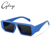 Cydays Trendy Square and Rectangle Sunglasses Cool Women UV 400 Protection Shades Designer Style