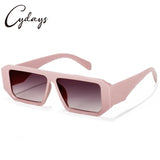 Cydays Trendy Square and Rectangle Sunglasses Cool Women UV 400 Protection Shades Designer Style