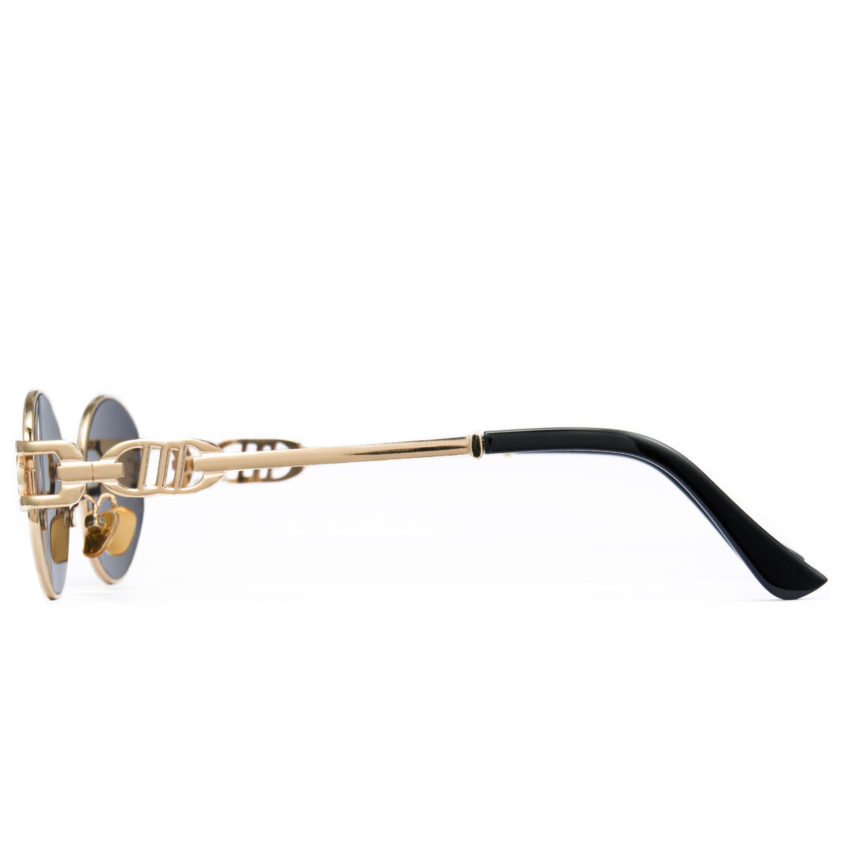 Oval Gold Sunglasses - 1362