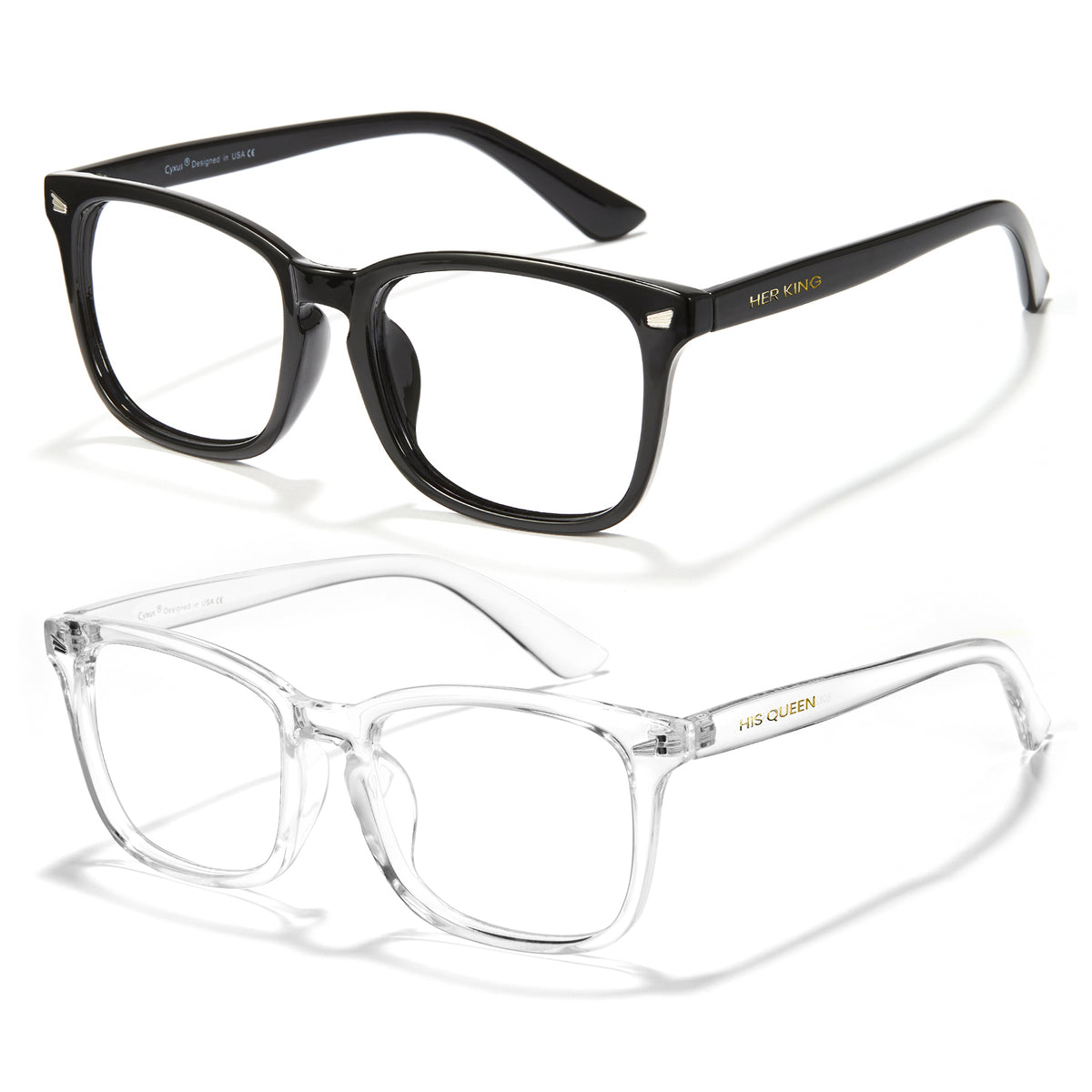 Ala de un par de gafas