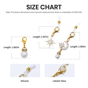 Eyeglasses Charms Set - Cyxus