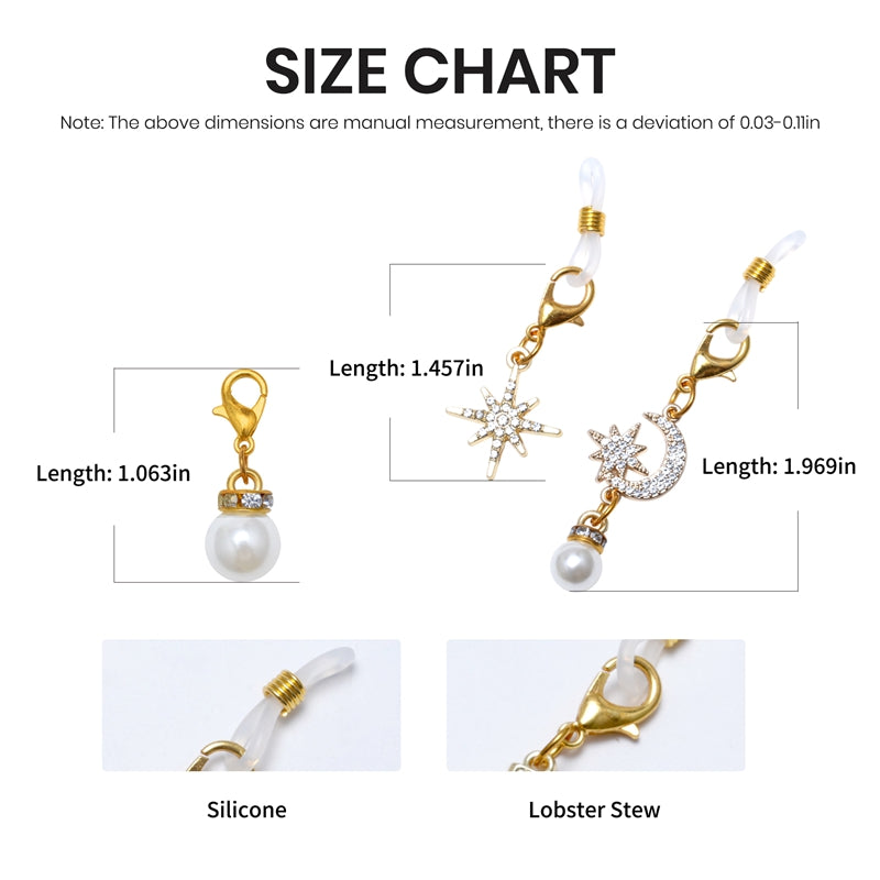 Eyeglasses Charms Set - Cyxus