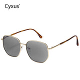 Cyxus Blue Light Blocking Photochromic Lens Large Frame Glasses 8261