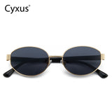 Cyxus Oval Retro Trendy Non Polazrized Sunglasses 1326