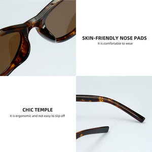 polarized oval sunglasses TR90 frame