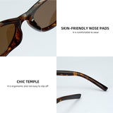polarized oval sunglasses TR90 frame