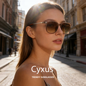 Grey Square Sunglasses- 1353