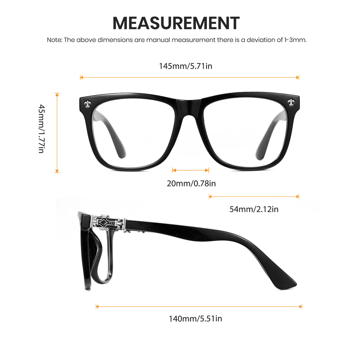 Chrome Hearts Computer Glasses 8297