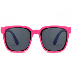 Red glasses frame and TPEE lens