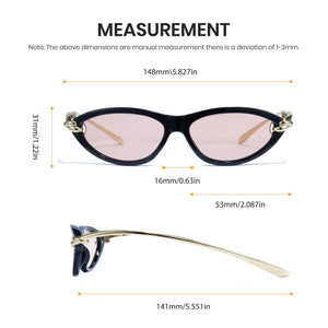 Cat Eye Sunglasses - 1344