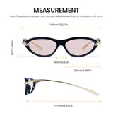 Cat Eye Sunglasses - 1344