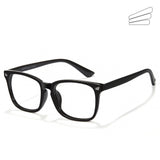Cyxus Blue-Light Blocking Computer Reading Glasses Fashion Anti Eyestrain UV Glasses for Women Men 8082