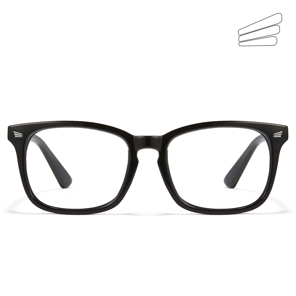 CYXUS Blue-Light Blocking Computer Reading Optical glasses Fashion Anti Eyestrain UV Glasses for Women Men 8082