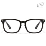 Cyxus Blue-Light Blocking Computer Reading Glasses Fashion Anti Eyestrain UV Glasses for Women Men 8082